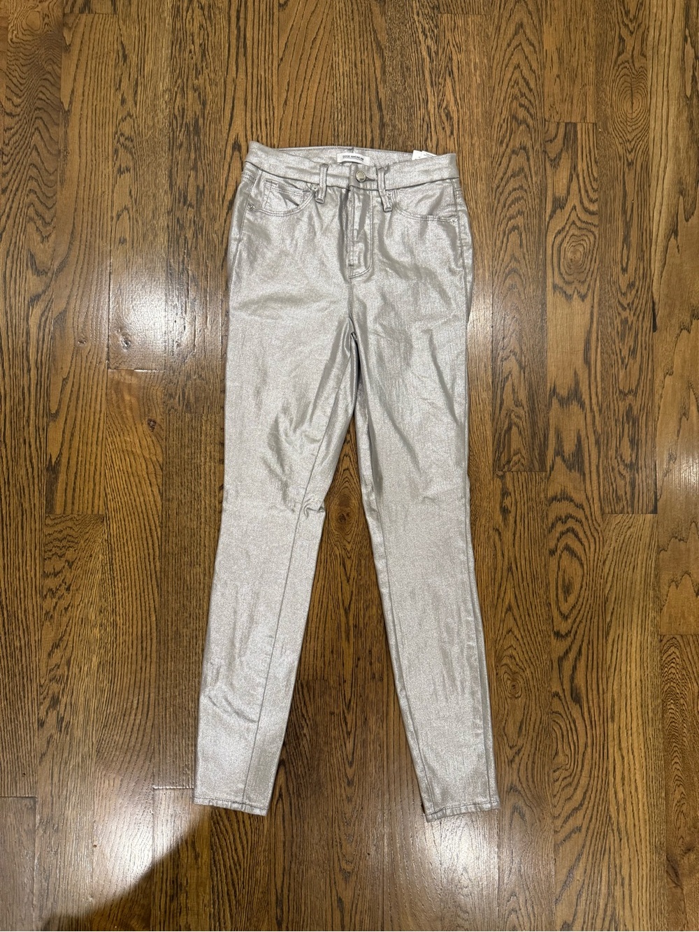 Good American Metallic Silver Women’s Jeans